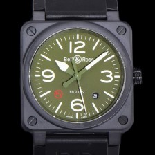 레플리카 [벨엔로즈] 남성용 BR03-92 다이버 세라믹 오토매틱 9015 타입 42mm 우레탄줄 그린 다이얼 bel80298  