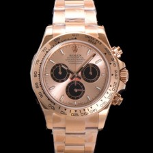 레플리카 [로렉스] 남성용 코스모그래프 데이토나 m126505-0003 18K 로즈골드 40mm 크로노그래프 7750 오토매틱 무브먼트 핑크 다이얼 rol5335  