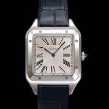 레플리카 [까르띠에] 남성용 산토스 WGSA0021 쿼츠 46.6mm L 사이즈 쿼츠 화이트 다이얼 car69323  