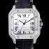 레플리카 [까르띠에] 남성용 산토스 더 까르띠에 WJSA0006 오토매틱 ETA2892-2 보석시계 35.1미리 화이트다이얼 CAR13942  