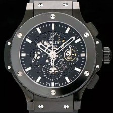 레플리카 [휴블렛] 남성용 빅뱅 블랙 다이얼 오토매틱 HUB0444  