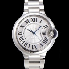 레플리카 [까르띠에] 여성용 신상 발롱블루 W6920071 화이트 다이얼 33mm 오토매틱 무브먼트 CAR0148  