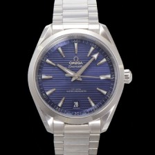 레플리카 [오메가] 남성용 씨마스터 220.10.41.21.03.004 아쿠아테라 코-액시얼 41mm 오토매틱 Cal.8900 타입 블루 다이얼 omg20238  