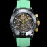 레플리카 [로렉스]남성용 데이토나 세라믹 베젤 40mm 크로노그래프 오토매틱 Cal.4130 무브먼트 스켈레톤 다이얼 rol5376  