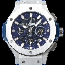 레플리카 [휴블렛] 남성용 New pgrade!!빅뱅 311.SX.1170.GR 크로노그래프 44MM 블루&스켈레톤 다이얼 수정형 ETA 7750 오토매틱 무브먼트 HUB0230  