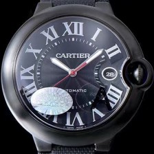 레플리카 [까르띠에] 남여공용 발롱블루 WSBB0015 블랙 다이얼 오토매틱 무브먼트 CAR0114  