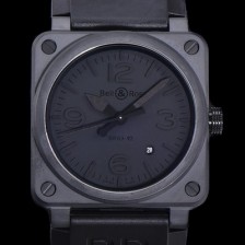 레플리카 [벨엔로즈] 남성용 BR03-92 다이버 세라믹 오토매틱 9015 타입 42mm 우레탄줄 블랙 다이얼 bel80300  