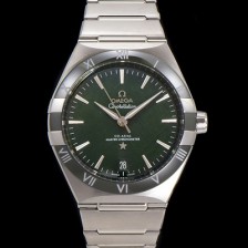 레플리카 [오메가] 남성용 1:1수제공정! 131.30.41.21.99.002 무브UP 컨스틸레이션 코-엑시얼 마스터 오토매틱 Cal.8900타입 41mm  메탈줄 그린 다이얼 omg20178  