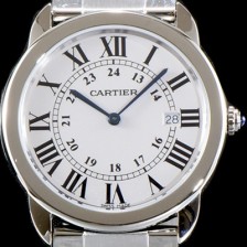 레플리카 [까르띠에] 여성용 솔로 드 까르띠에 W6701005 화이트 다이얼 쿼츠 무브먼트 CAR0503  