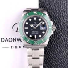 레플리카 [로렉스] 남성용 신상/업데이트 서브마리너 m126610lv 오토매틱 Cal.3235 41미리 메탈줄 세라믹 제질 블랙 다이얼 ROL79586  