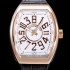 레플리카 [프랭크뮬러] 남성용 뱅가드 오토매틱 CZ02타입 44미리 18K로즈골드 가죽줄/스트랩 화이트다이얼 FRA73813  