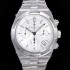 레플리카 [바쉐런콘스탄틴] 남성용 오버시즈 크로노그래프 42mm 오토매틱 5500S 메탈줄 화이트다이얼 vac1135  