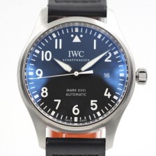 레플리카 [아이더블유씨] 남성용 파일럿 워치 마크 XVIII IW327004 어린왕자 에디션 센트럴 해킹 세컨즈 40mm 블랙 다이얼 오토매틱 무브먼트 iwc4076  