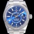 레플리카 [로렉스]남성용 스카이더웰러 오이스터퍼페츄얼 39미리 오토매틱 블루다이얼 ROL44933  