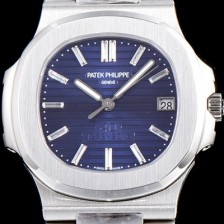 레플리카 [파텍필립] 남성용 노틸러스 40주년기념 스틸 브레이슬릿 블루다이얼 PAT441  