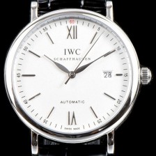 레플리카 [아이더블유씨] 남성용 포르토피노 IW356501 오토매틱 센트럴 해킹 세컨즈 실버 다이얼 오토매틱 무브먼트 IWC0100  