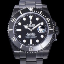 레플리카 [로렉스] 남성용 서브마리너 데이터 2824-2 무브 블랙 PVD 코딩 케이스 40미리 오토매틱 블랙다이얼 ROL79381  