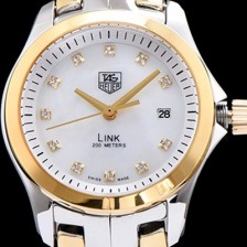 레플리카 [테그호이어] 여성용 링크 시리즈 화이트 다이얼 스위스 쿼츠 무브먼트 TAG0203  