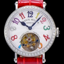 레플리카 [프랭크뮬러] 론드 래디 컬러드림 투어빌론 34mm 다이아세팅 화이트다이얼 FRA45932  