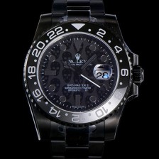 레플리카 [로렉스] 남성용 지엠티마스터II 블랙PVD코팅 오토매틱 CAL.3285타입 40미리 블랙줄 블랙다이얼 rol32710  