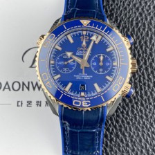 레플리카 [오메가] 남성용 씨마스터 신제품 215.23.46.51.03.001 플래닛 오션 600m 코액시얼 마스터 크로노미터 45.5mm 크로노그래프 오토매틱 Cal.9900 타입 블루 다이얼 omg0245  