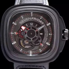 레플리카 [세븐프라이데이] 남성용 1:1 베스트 에디션 블랙 다이얼 오토매틱 무브먼트 SEV4240  