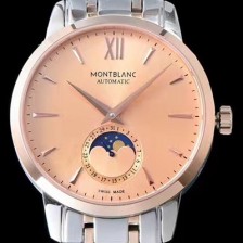 레플리카 [몽블랑] 남성용 헤리티지시리즈 로즈골드 다이얼 오토매틱 무브먼트 MON42010  