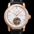 레플리카 [바쉐런콘스탄틴] 남성용 트레디셔널 투어빌론 자동형  18K 로즈골드 42mm 가죽줄 화이트다이얼 vac64750  