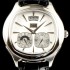 레플리카 [피아제] 남성용 엠퍼라도 G0A32016 쿠썽 시계 세컨드 타임존 화이트 기요쉐 다이얼 Cal.850P 타입 오토매틱 무브먼트 PIA4250  
