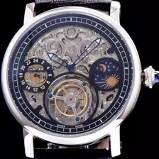 레플리카 [까르띠에] 남성용 로통드 드 까르띠에 투어빌론 시리즈 CAR0032  