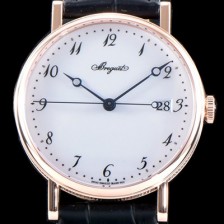 레플리카 [브레게] 남성용 업그레이드형!!클래식 5177BR/29/9V6 데일리 워치 18K 로즈 골드 화이트 다이얼 오토매틱 무브먼트 BRG0410  