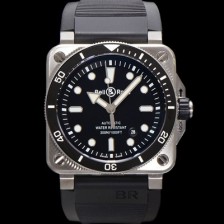 레플리카 [벨엔로즈] 남성용 인스트루먼트03 BR03A-BL-STSRB 오토매틱 9015타입 42mm 우레탄줄 블랙 다이얼 bel4114  