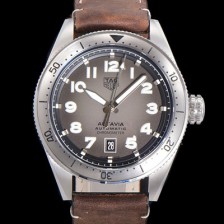 레플리카 [태그호이어] 남성용 오타비아 WBE5114 베스트에디션 오토매틱 42미리 가죽줄 그레이다이얼 TAG73876  