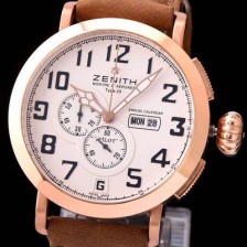 레플리카 [제니스] 남성용 파일럿 87.2430.4054/21.C721 화이트 다이얼 오토매틱 무브먼트 ZEN4220  