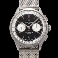 레플리카 [브라이틀링] 남성용 프리미에르 AB0118371B1P2 크로노그래프 7750 타입 오토매틱 42mm 메쉬밴드 블랙 다이얼 bre6022  