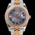 레플리카 [로렉스] 남성용 데이저스트 오토매틱 아시안2836-2/3235타입 41미리 18K옐루골드 투톤콤비 그레이다이얼rol42153  