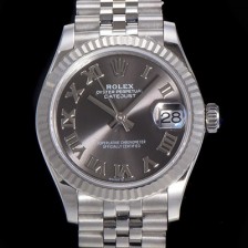 레플리카 [로렉스] 여성용 2021신상 데이져스트 오토매틱 ETA-2688 31mm 메탈줄 그레이 다이얼 rol63708  