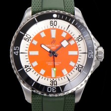 레플리카 [브라이틀링 뉴 다이버워치] 남성용 슈퍼오션 44mm 오토매틱 ETA2824-2 타입 크로노미터 우레탄줄 세라믹베젤 래드다이얼 bre82904  