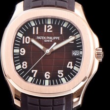 레플리카 [파텝필립] 남성용 파텍필립 5167R-001 PF사 신형 아쿠아넛 모델!! 18K 로즈골드 브라운 텍스쳐드 다이얼 기계식 오토매틱 무브먼트 PAT0133  