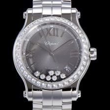 레플리카 [쇼파드] 여성용 해피 스포츠 36미리 오토매틱 ETA2892-2 최상급 쥬얼셋팅 메탈시계 그레이다이얼 CHO73637  