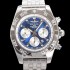 레플리카 [브라이틀링] 남성용 크로노맷 오토매틱 크로노그래프 ETA7750-2타입 44mm 매탈줄 블루다이얼 bre1121  