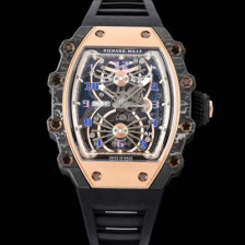 레플리카 [리차드밀레] 남성용 RM21-02 투어빌론 포지드 카본 51mm 투르비용 무브먼트 스켈레톤 다이얼 ric0300  