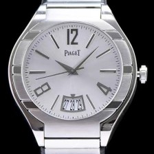 레플리카 [피아제] 남성용 폴로 화이트실버다이얼 오토매틱 무브먼트 PIA4233  