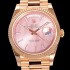 레플리카 [로렉스] 남성용 데이데이트 오토매틱 로즈골드 올금 금장시계 이티애이 2836-2 40미리 핑크다이얼 3열 브레이슬릿 ROL79532  