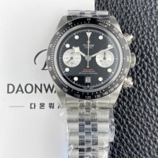 레플리카 [튜더] 남성용 헤리티지 블랙베이 M79360N 크로노그래프 팬더 41mm 오토매틱 7750무브먼트 블랙 다이얼 tud5137  