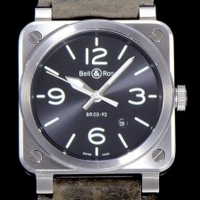 레플리카 [벨엔로스]남성용  r03-92 어비에이션 42미리 오토매틱 블랙다이얼 BEL23361  