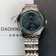 레플리카 [오메가] 남성용 드빌 프레스티지 434.10.40.20.10.001 오토매틱 Cal.8800타입 40mm 메탈줄 그린 다이얼 omg20210  