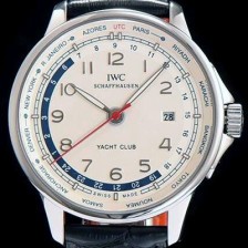 레플리카 [아이더블유씨] 남성용 포르투기즈 오토매틱 요트클럽 화이트 다이얼 IWC0215  