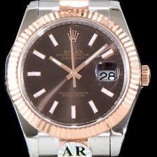 레플리카 [로렉스] 남성용 1:1 퀄리티 데이져스트 126333 최상위 고가형제품!! 41mm고급스러운 18K 로즈골드 초콜렛 다이얼 오토매틱 무브먼트 ROL1001  
