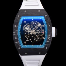 레플리카 [리차드밀레] 남성용 RM055 NTPT 카본 케이스 50mm 스켈레톤 다이얼 기계식 수동형 무브먼트 ric0258  